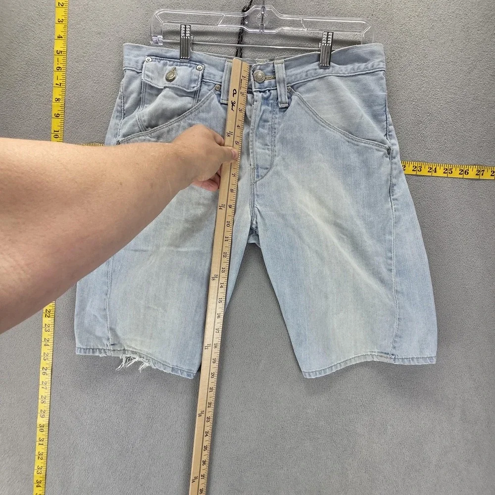 VTG Levis Engineered Shorts Mens 31 Twisted Flap Pocket Button Fly 10